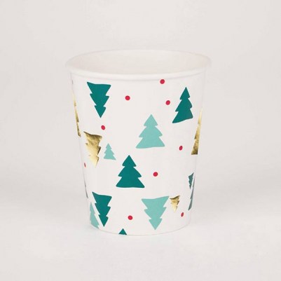 paper-cup-foil-christmas-tree
